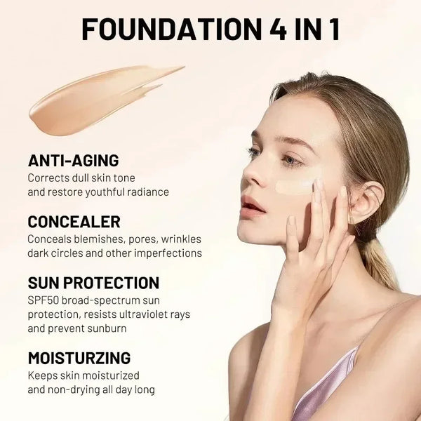 Zauberhafte 4-in-1 Make-up Lösung